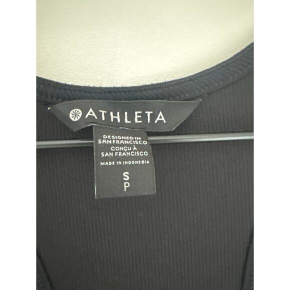 Athleta Baja Linen Racerback Maxi Dress - Black S - Picture 4 of 7